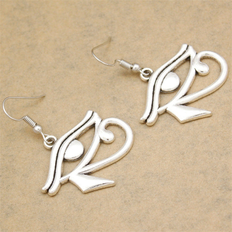 Elevate Your Style with Unique Egyptian Horus Eye Rach Earrings