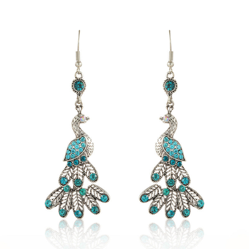 Enhance Your Look: Vintage Style Drop Earrings With Dazzling Diamonds