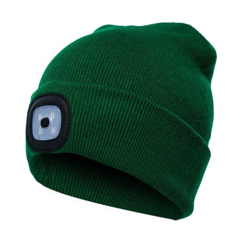 Hands-Free Illumination: Women’s LED Knit Hat for Outdoor Activities