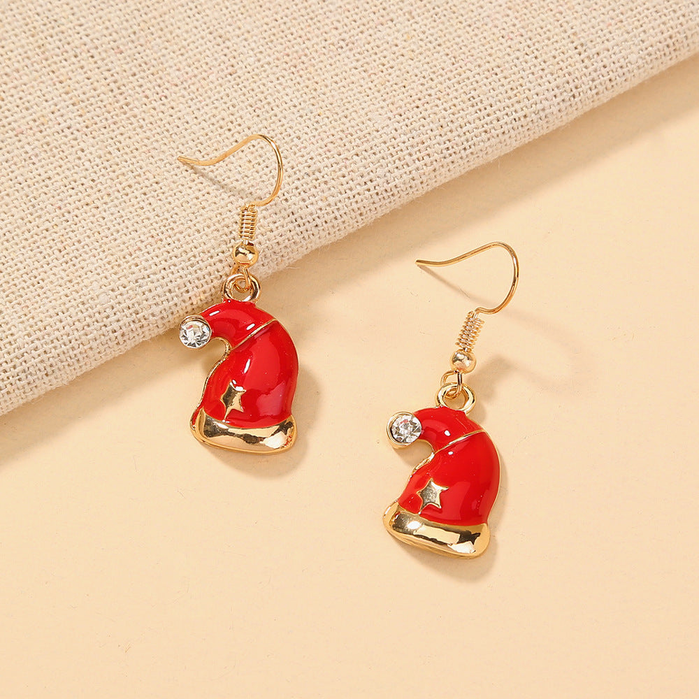 Celebrate Christmas Cheer: Adorable Earrings for Festive Holiday Style