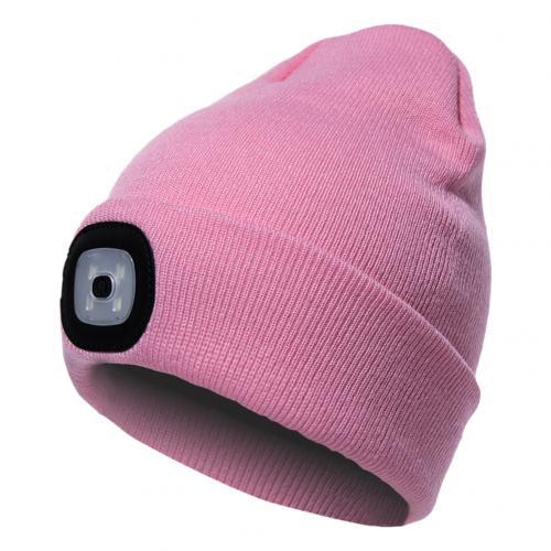 Hands-Free Illumination: Women’s LED Knit Hat for Outdoor Activities