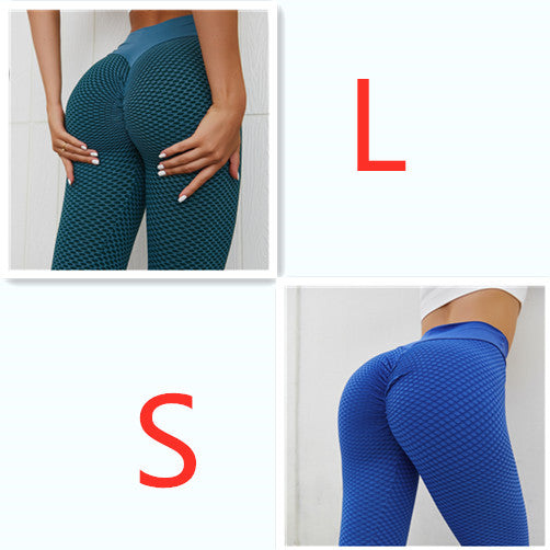 Stylish Plaid Yoga Pants: Comfortable, Seamless, Fitness Wear