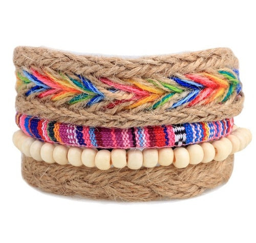 Stylish Multilayer Leather Bracelet - Timeless Accessory