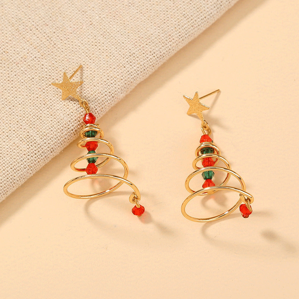 Celebrate Christmas Cheer: Adorable Earrings for Festive Holiday Style