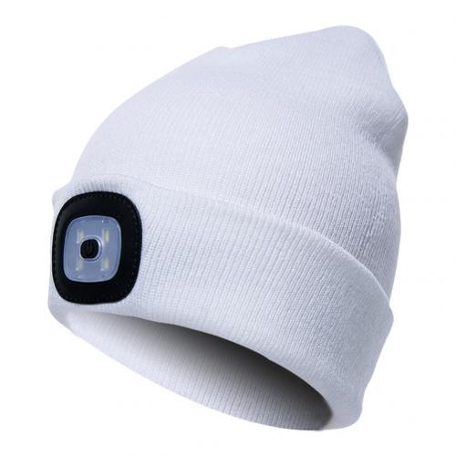 Hands-Free Illumination: Women’s LED Knit Hat for Outdoor Activities