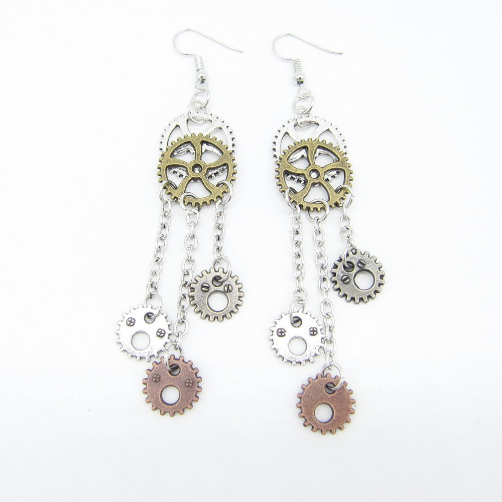 Discover Vintage Gear Earrings: Unique Steampunk Style for Every Occasion