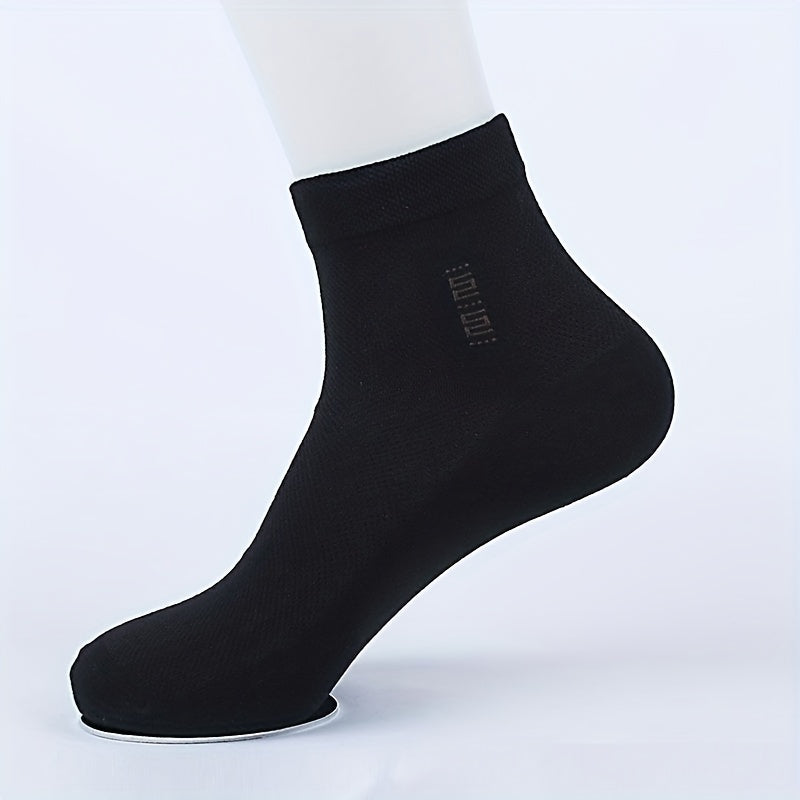 Stay Fresh: Ultra-Thin, Anti-Odor, Sweat-Absorbing Men's Socks - 3 Pairs