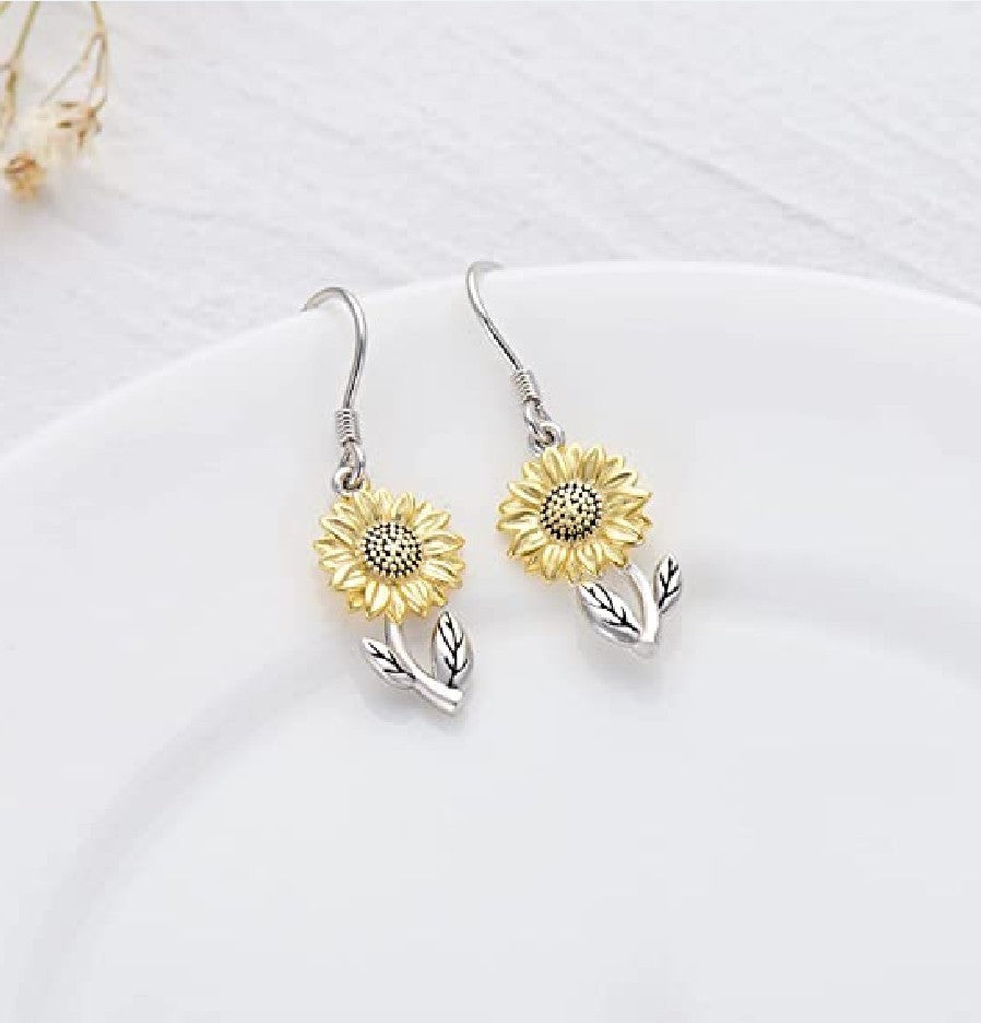 Brighten Your Look with Trendy Sunflower Earrings for Everyday Style