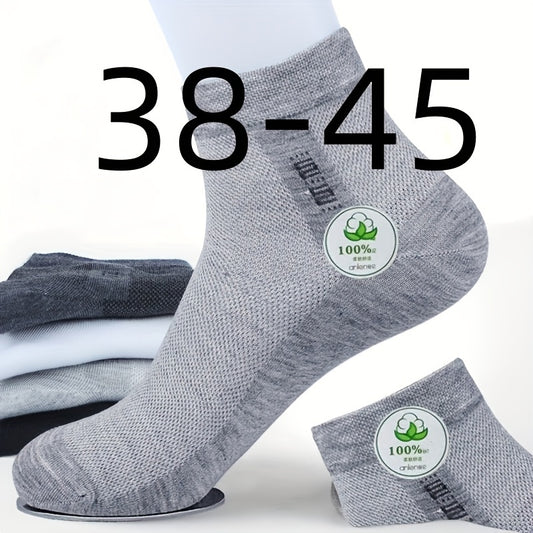 Stay Fresh: Ultra-Thin, Anti-Odor, Sweat-Absorbing Men's Socks - 3 Pairs