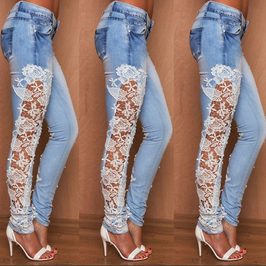 Discover the Versatility of Women’s Lace Jeans for Every Occasion