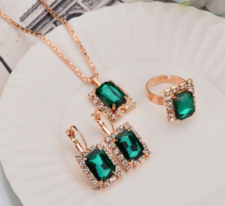 Elegant Crystal Jewelry Set: Transform Your Look with Style Benefits