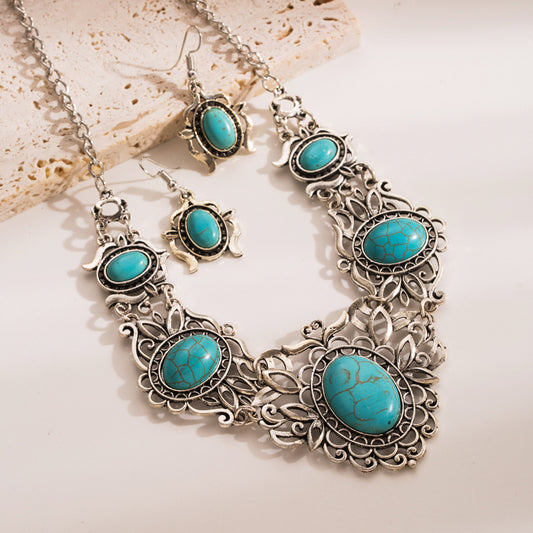 Enhance Style and Durability with Alloy Earring Necklace Set Collection