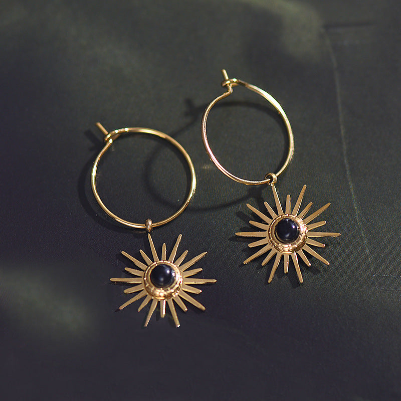 Shine Bright: Durable Stainless Steel Star Earrings for Everyday Wear