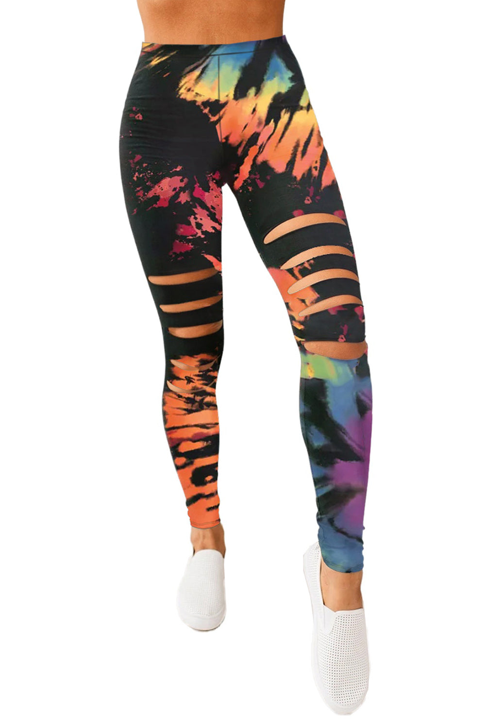 Boost Performance with Trendy Tie Dye Activewear Legging