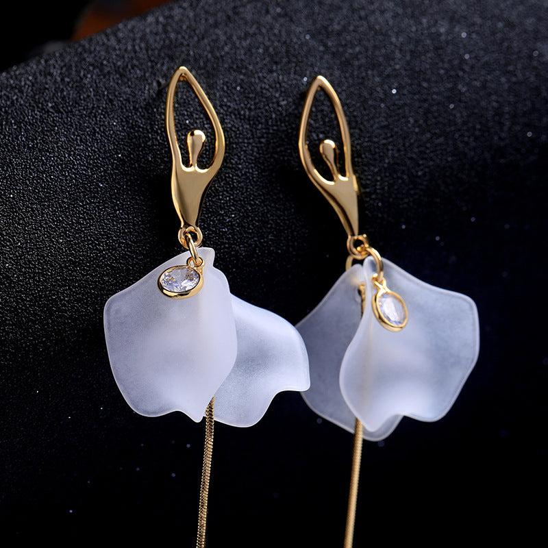 Charming Ballet Girl Earrings: Perfect Accessory for Any Occasion