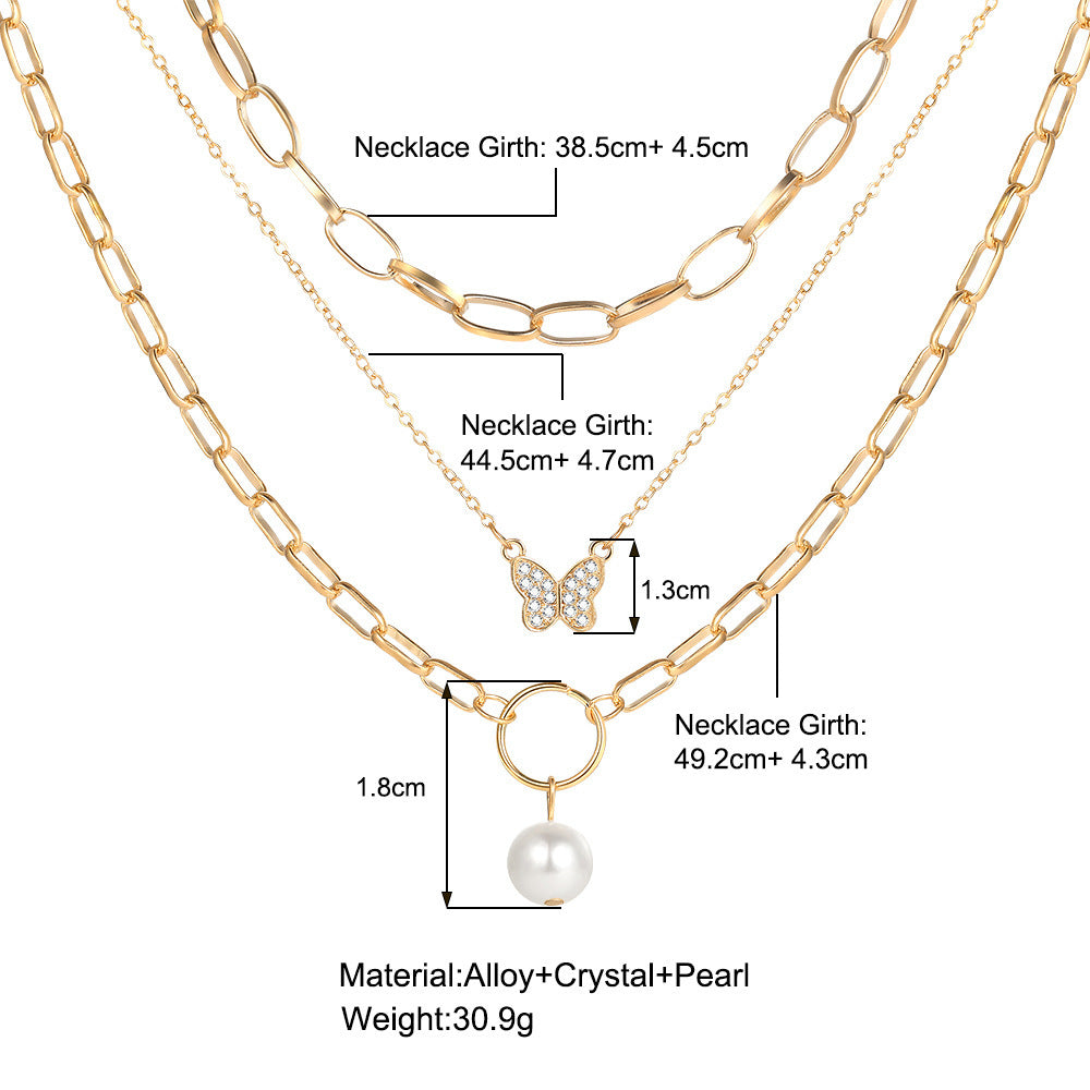 Elevate Your Style: Versatile Multi-Layer Chain Necklace for Any Occasion