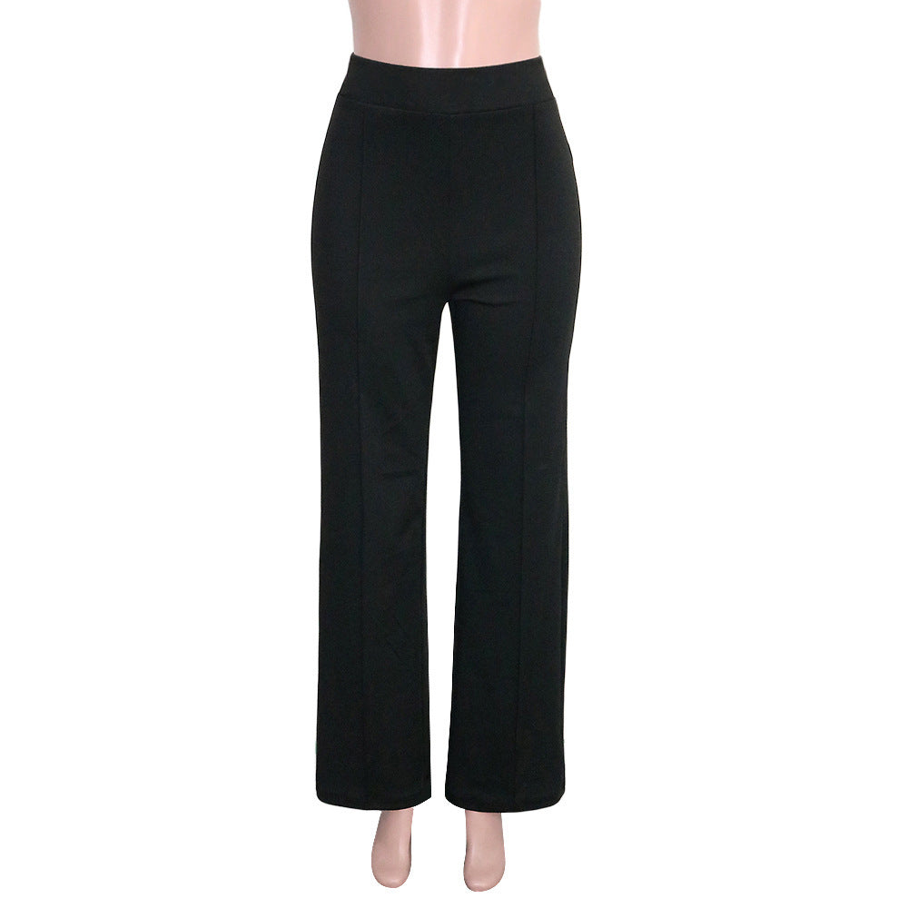 Flattering Fit: Women’s Slim High-Waisted Casual Pants for Effortless Chic