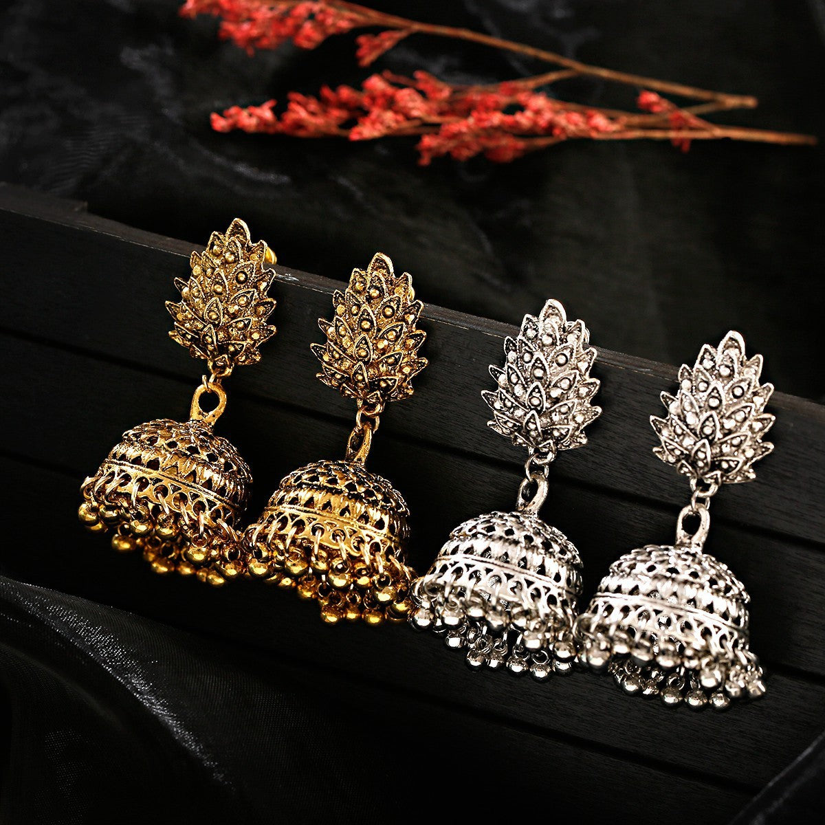 Chic Elegance: Discover the Beauty of Vintage Bell Tassel Earrings