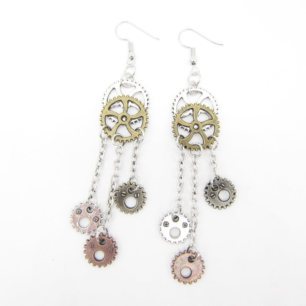 Discover Vintage Gear Earrings: Unique Steampunk Style for Every Occasion