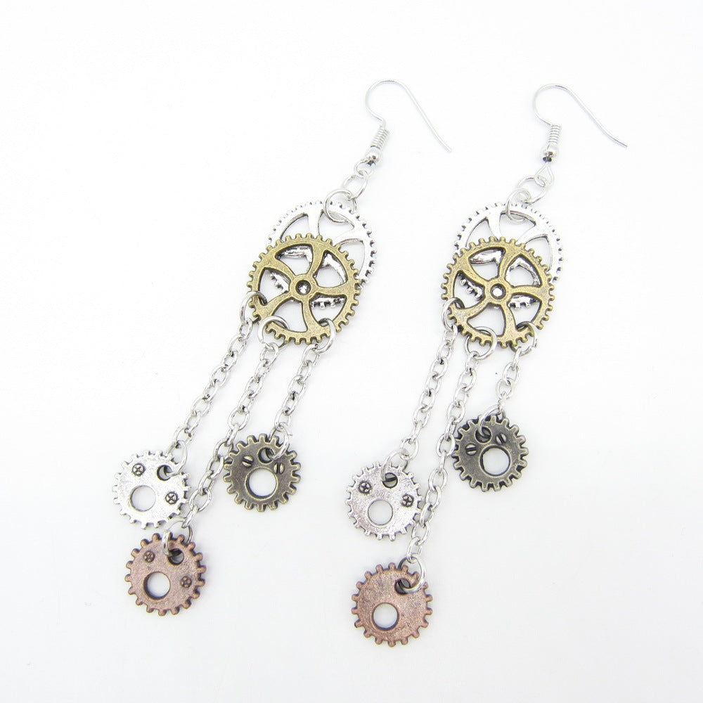 Discover Vintage Gear Earrings: Unique Steampunk Style for Every Occasion