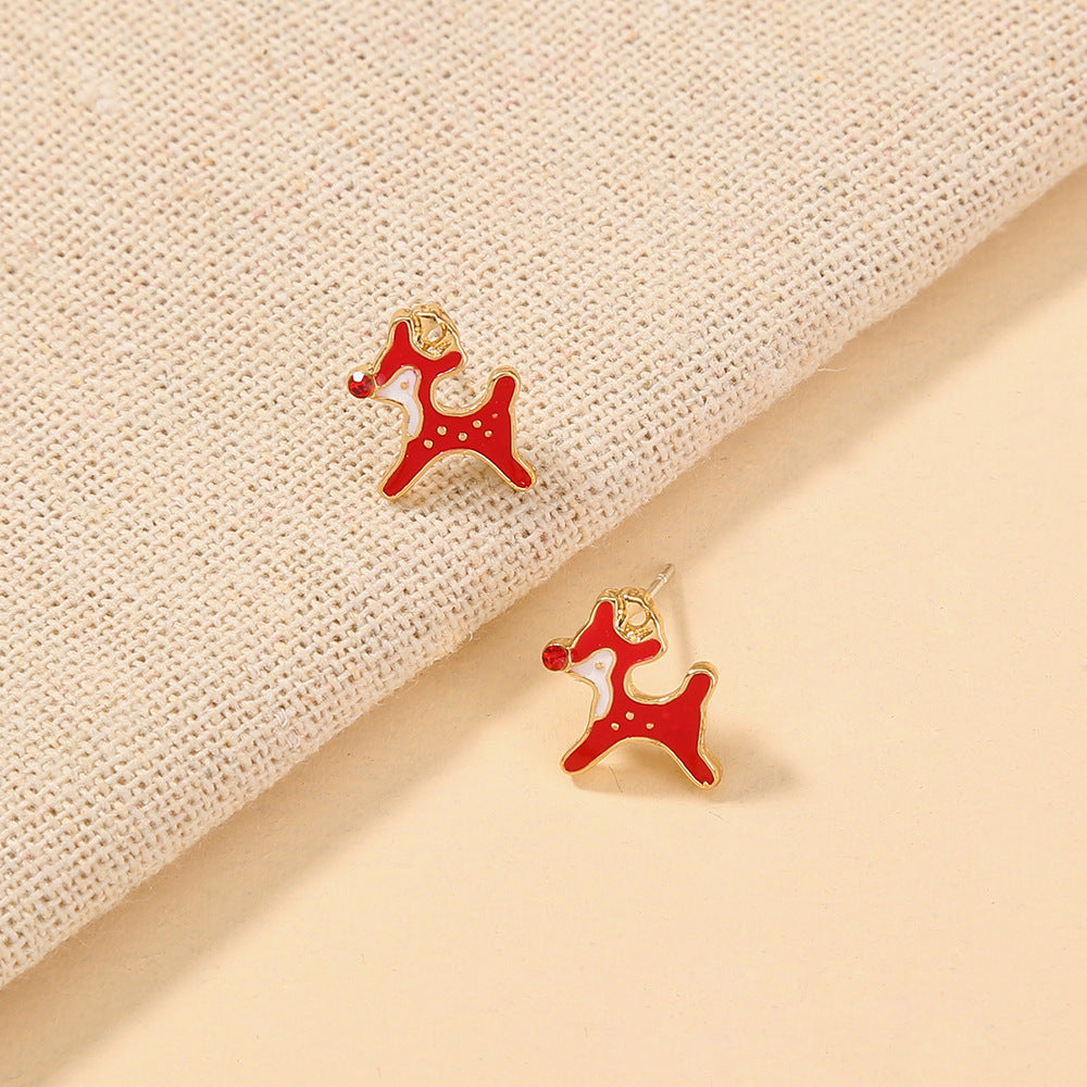 Celebrate Christmas Cheer: Adorable Earrings for Festive Holiday Style