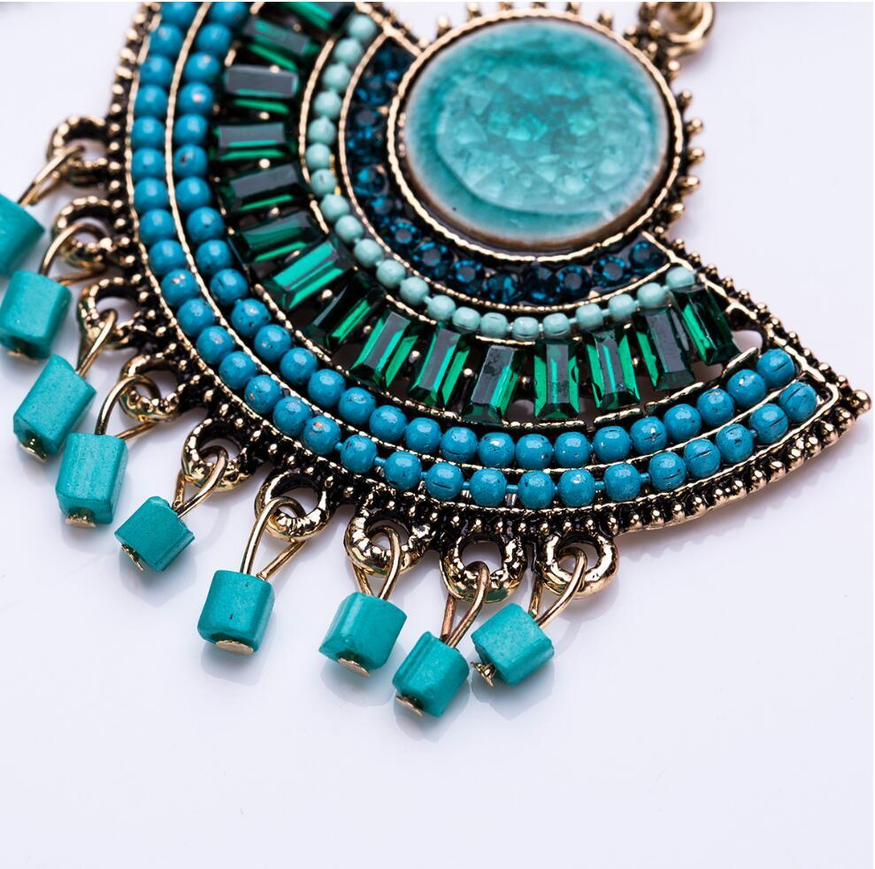 Elevate Your Style: Vintage Bohemian Tassel Earrings with Beads