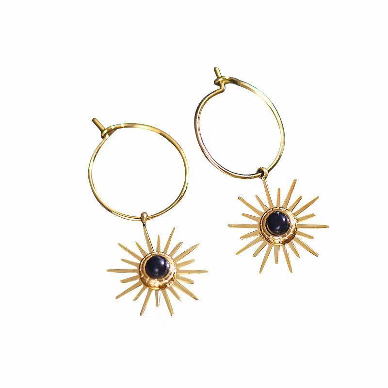 Shine Bright: Durable Stainless Steel Star Earrings for Everyday Wear