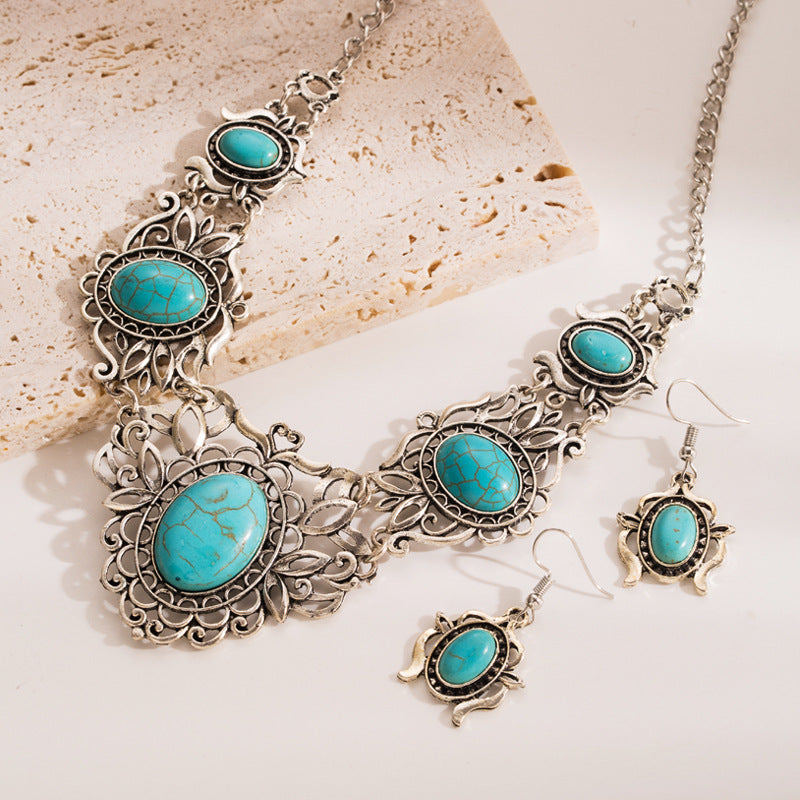 Enhance Style and Durability with Alloy Earring Necklace Set Collection