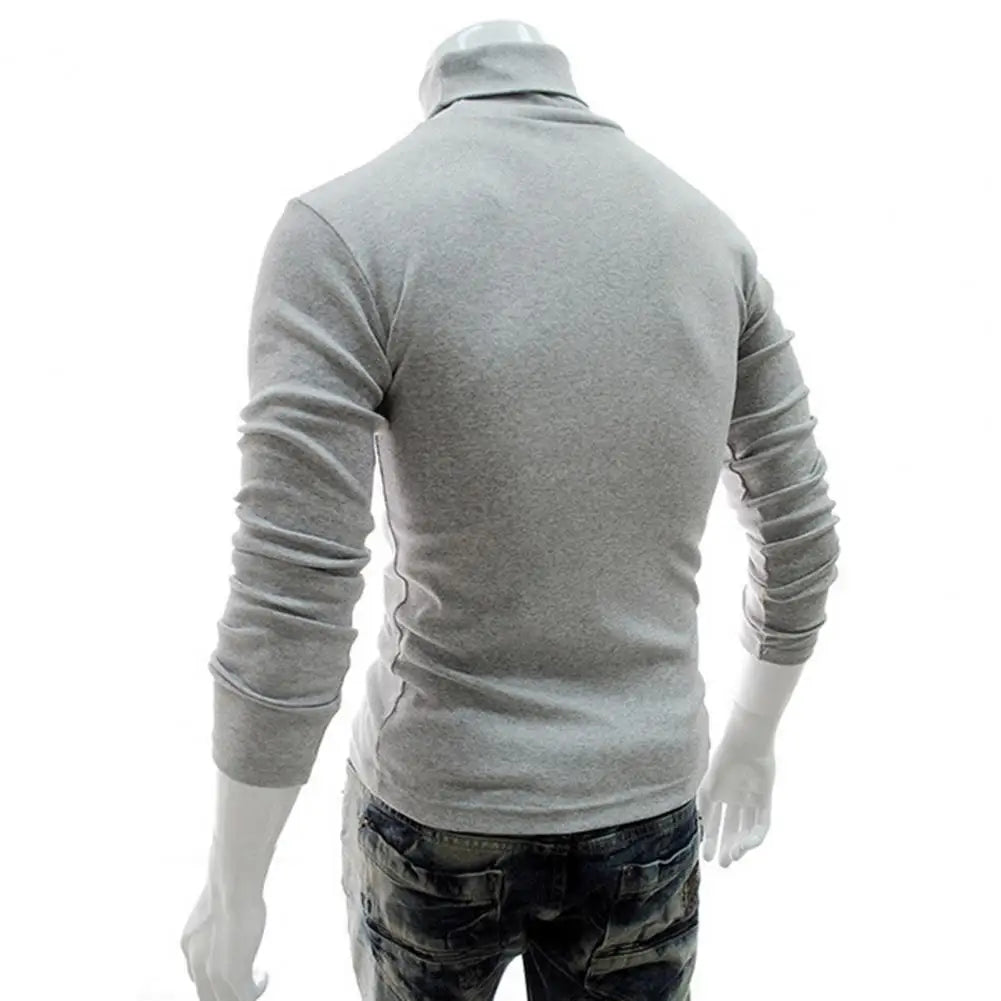 Stay Warm and Stylish: Men's Knitted Pullover Sweaters for Winter Comfort