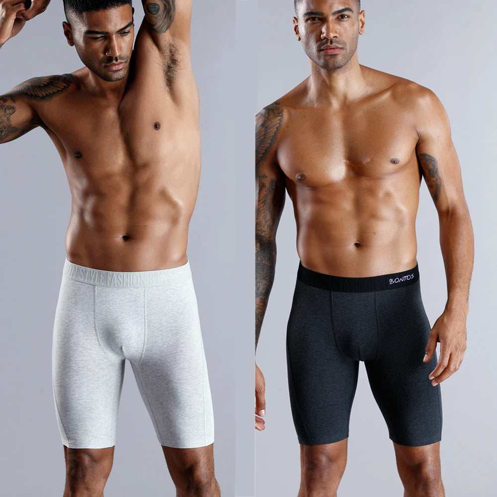 Men’s Long Leg Cotton Underwear – Stylish, Durable, and Relaxed Fit