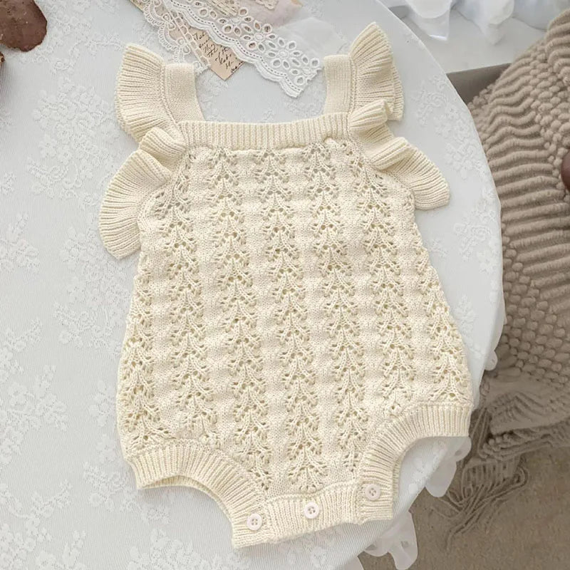 Adorable and Comfortable: Baby Girl Sleeveless Romper for Every Season