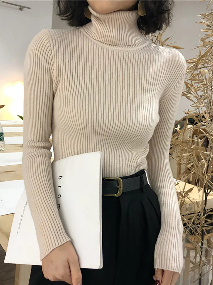 Shop Stylish Women's Turtleneck Sweaters: Warmth, Comfort, and Versatility