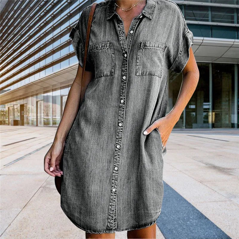 Chic and Comfortable Denim Shirt Dresses: Elevate Your Wardrobe Today