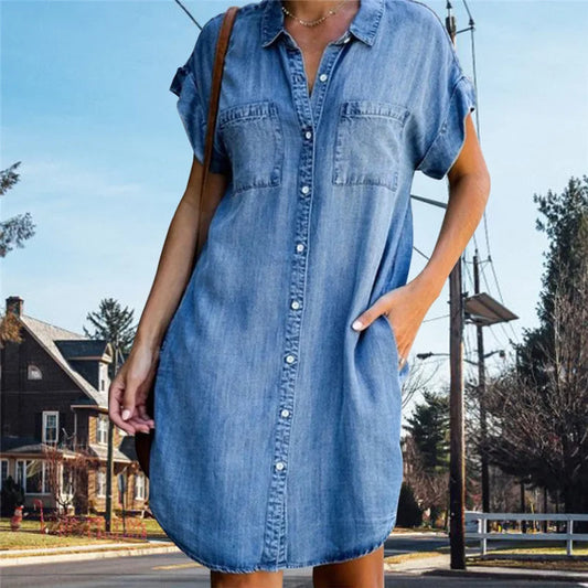 Chic and Comfortable Denim Shirt Dresses: Elevate Your Wardrobe Today