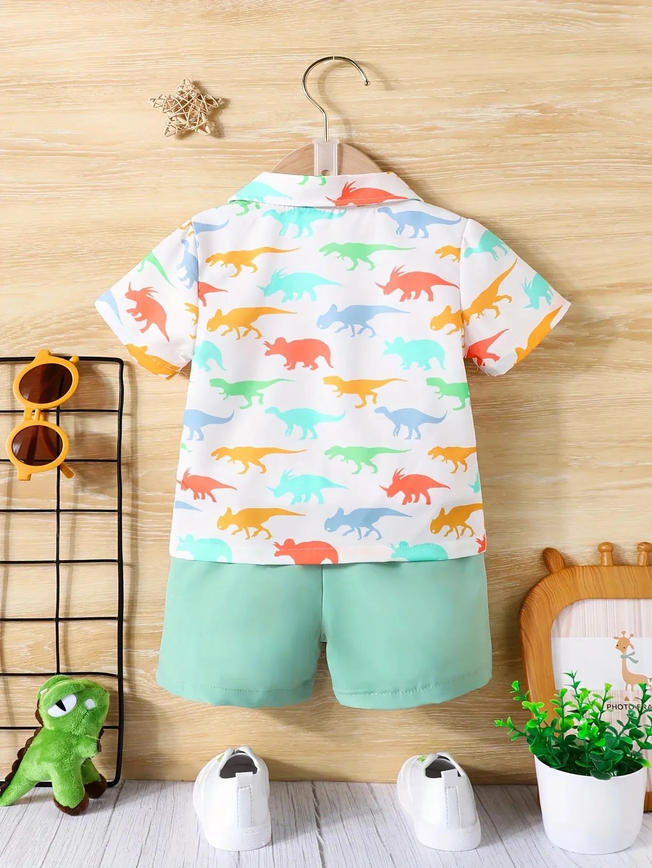 Stylish Baby Boy Short Sleeve Shirt for Comfort and Playtime Fun