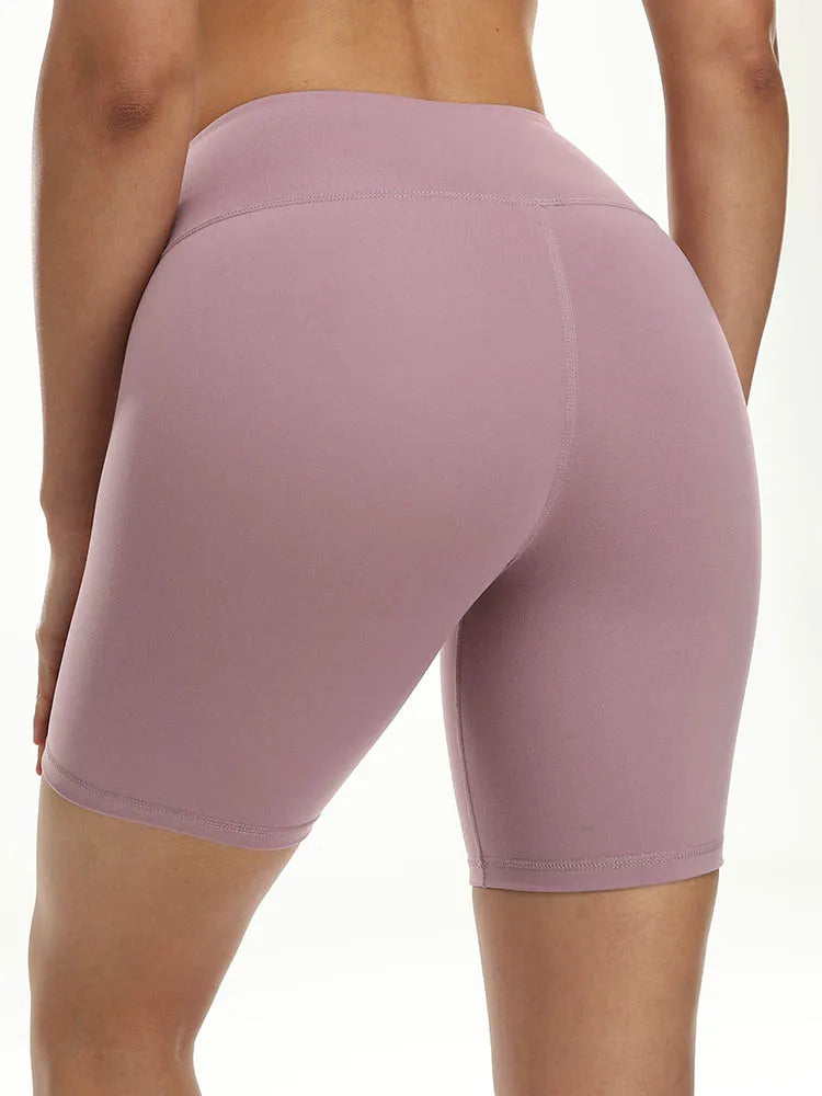 Enhance Your Workout Style with Sexy Skinny Stretch High Waist Shorts