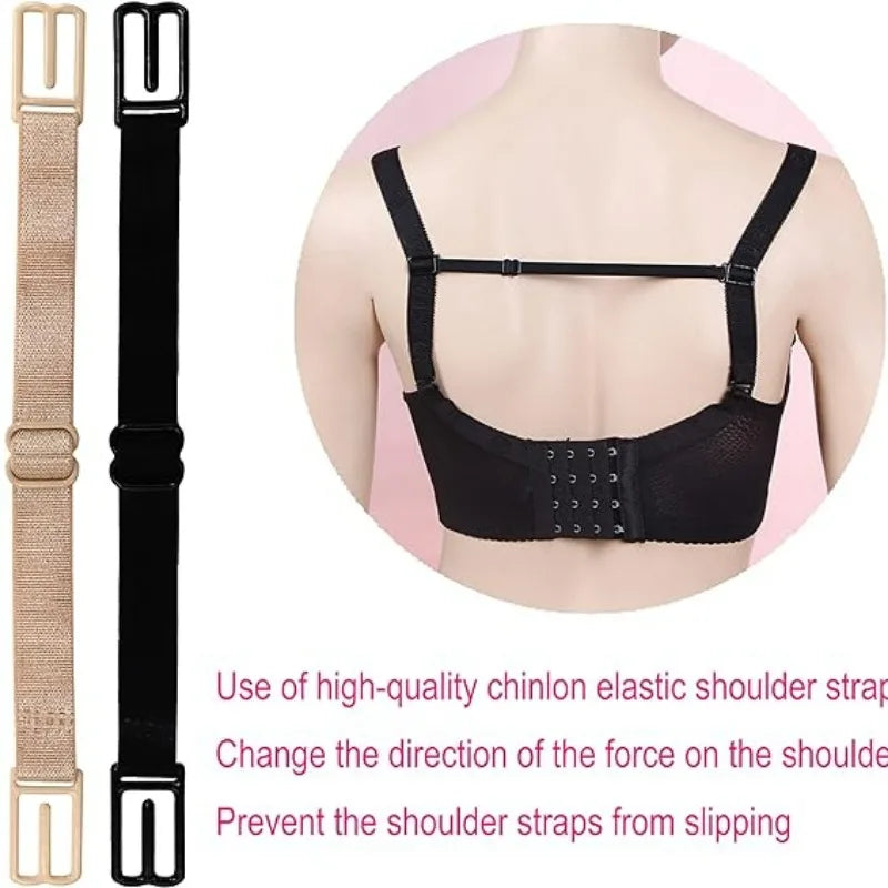 Adjustable Non-Slip Bra Shoulder Strap Buckle for Enhanced Comfort and Support