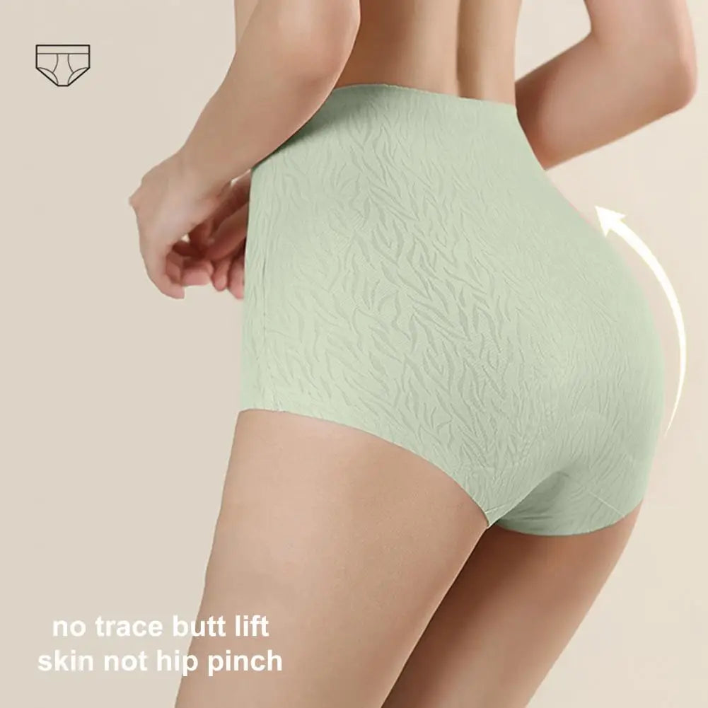 Soft, Seamless, High-Waist Panties: Breathable Comfort for Everyday Wear