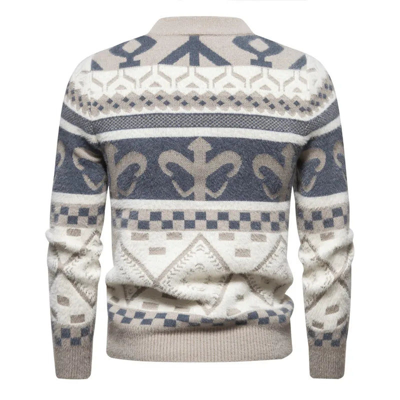 Luxurious Comfort: Soft Men's Sweater, Perfect for Warmth and Style