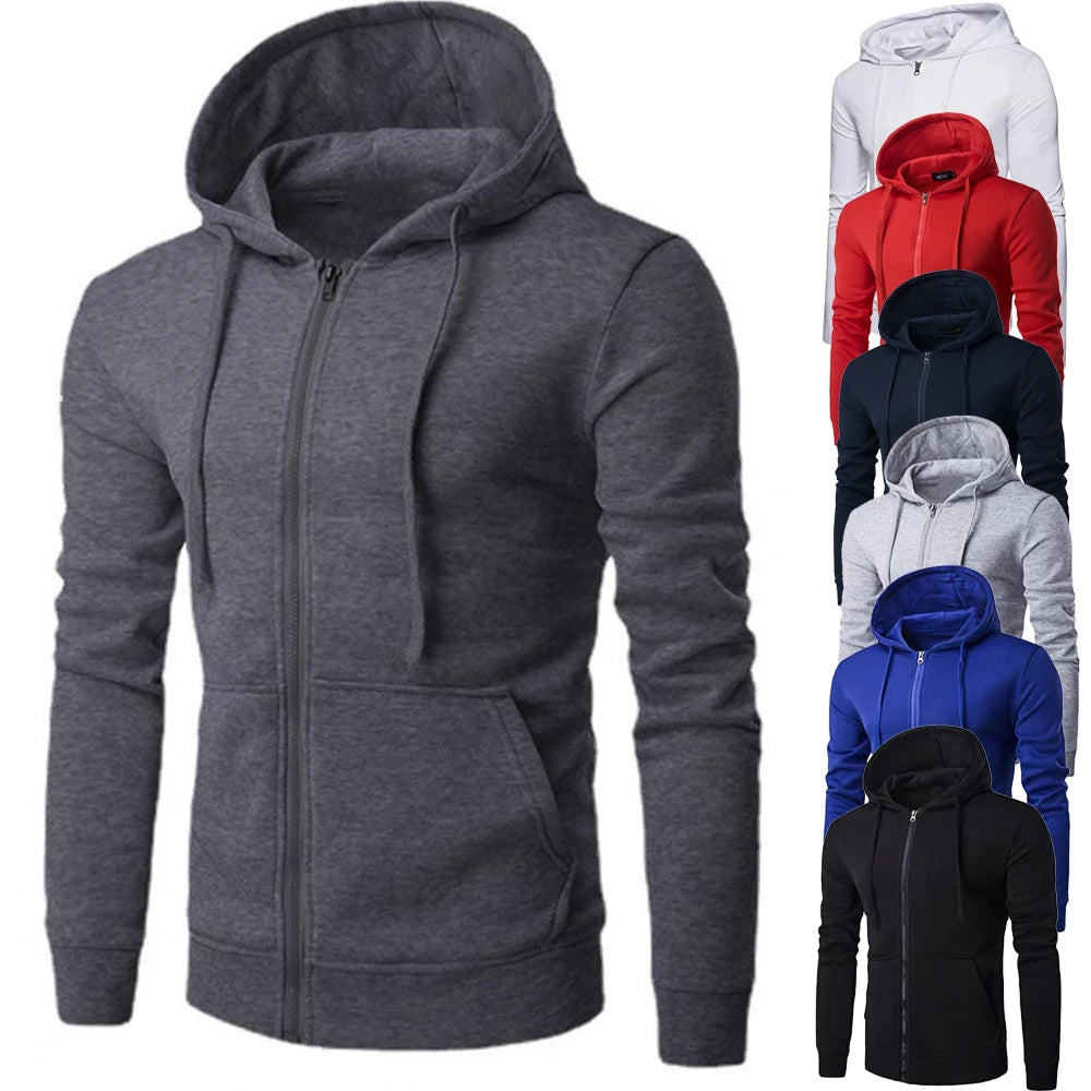 Men's Slim Fit Long Sleeve Sweatshirts: Comfort Meets Fashion Forward