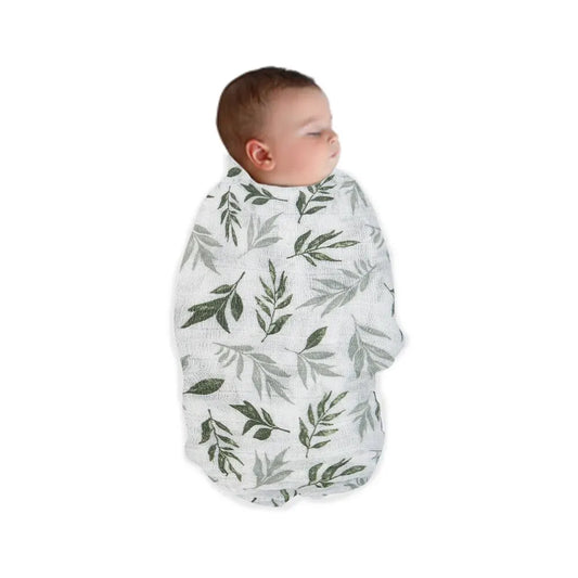 Soft Cotton Muslin Swaddle Blankets for Newborns – Breathable and Gentle