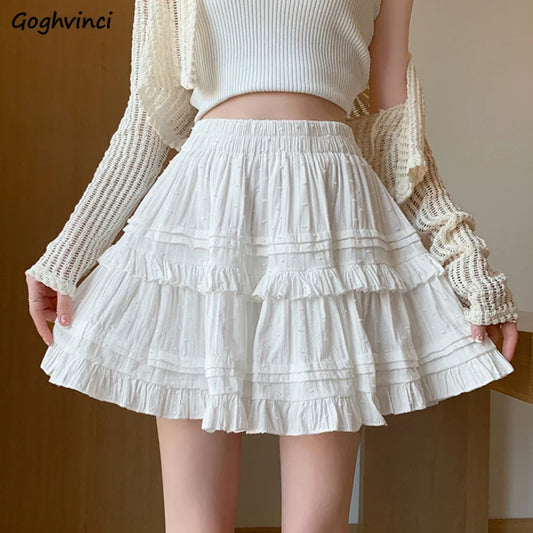 Chic French-Style High Waist Mini Skirt for Women – Timeless Fashion