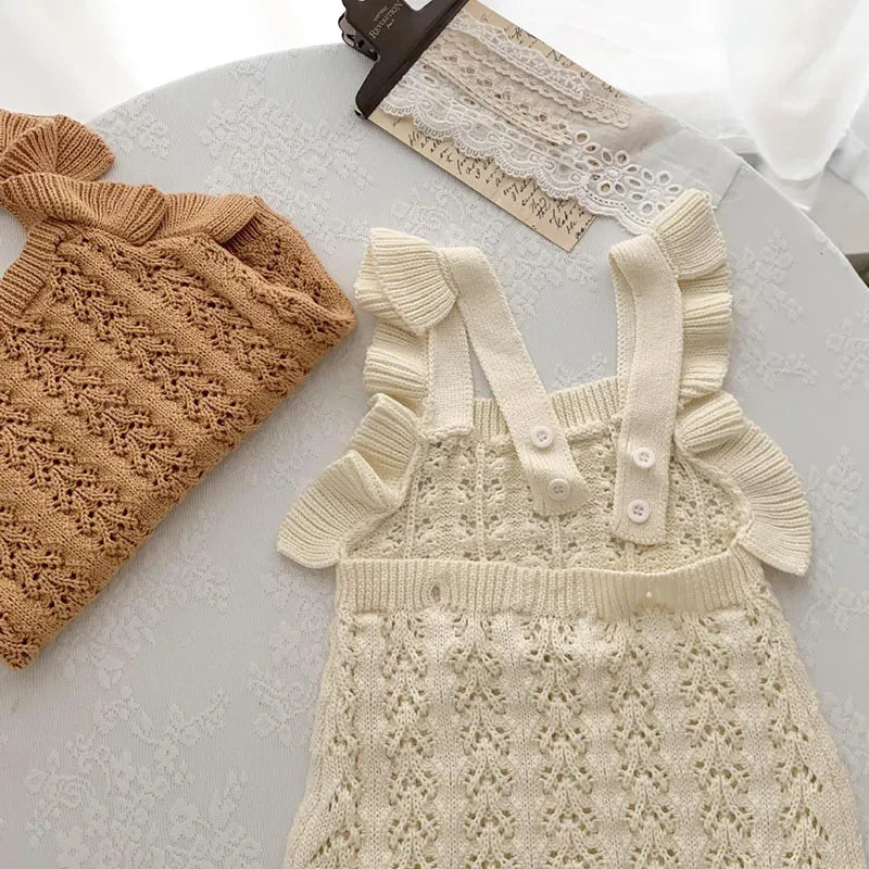 Adorable and Comfortable: Baby Girl Sleeveless Romper for Every Season