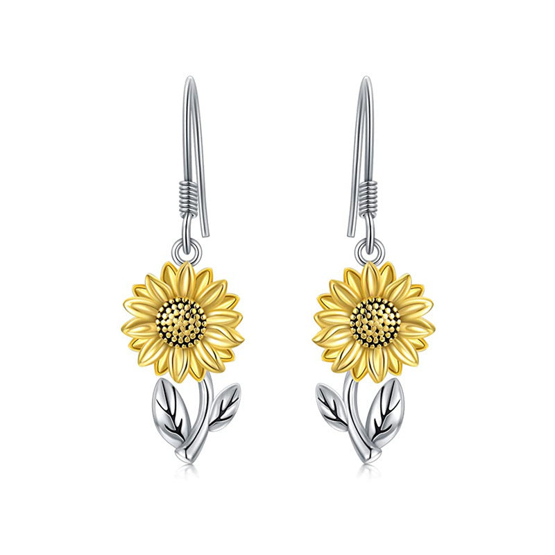 Brighten Your Look with Trendy Sunflower Earrings for Everyday Style