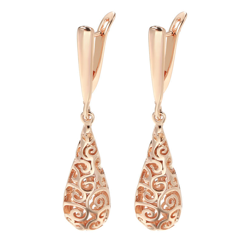 Enhance Your Style: Water Drop Hollow Earrings for Every Occasion