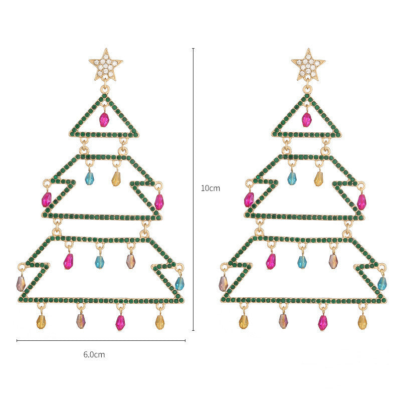 Sparkle This Season: Unique Christmas Tree Earrings for Everyone!