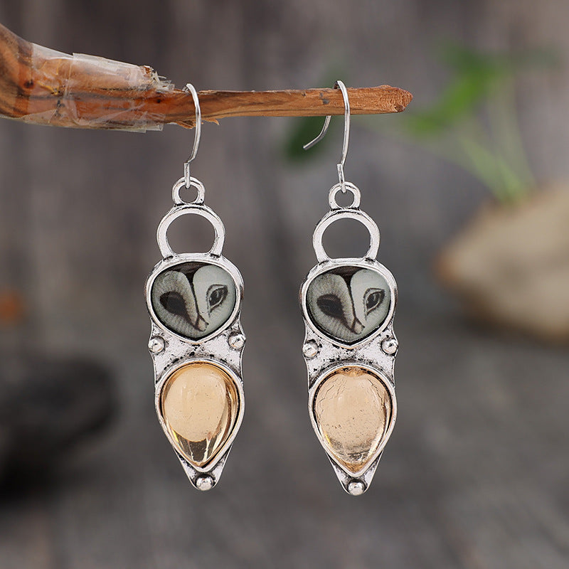 Enhance Your Look: Owl Cat's Eye Earrings for Every Occasion