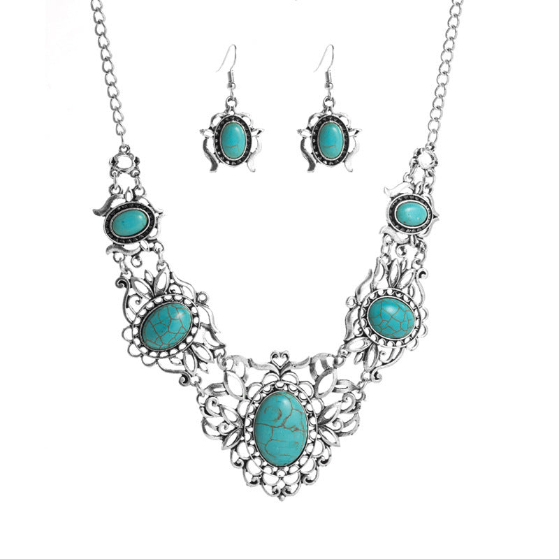 Enhance Style and Durability with Alloy Earring Necklace Set Collection