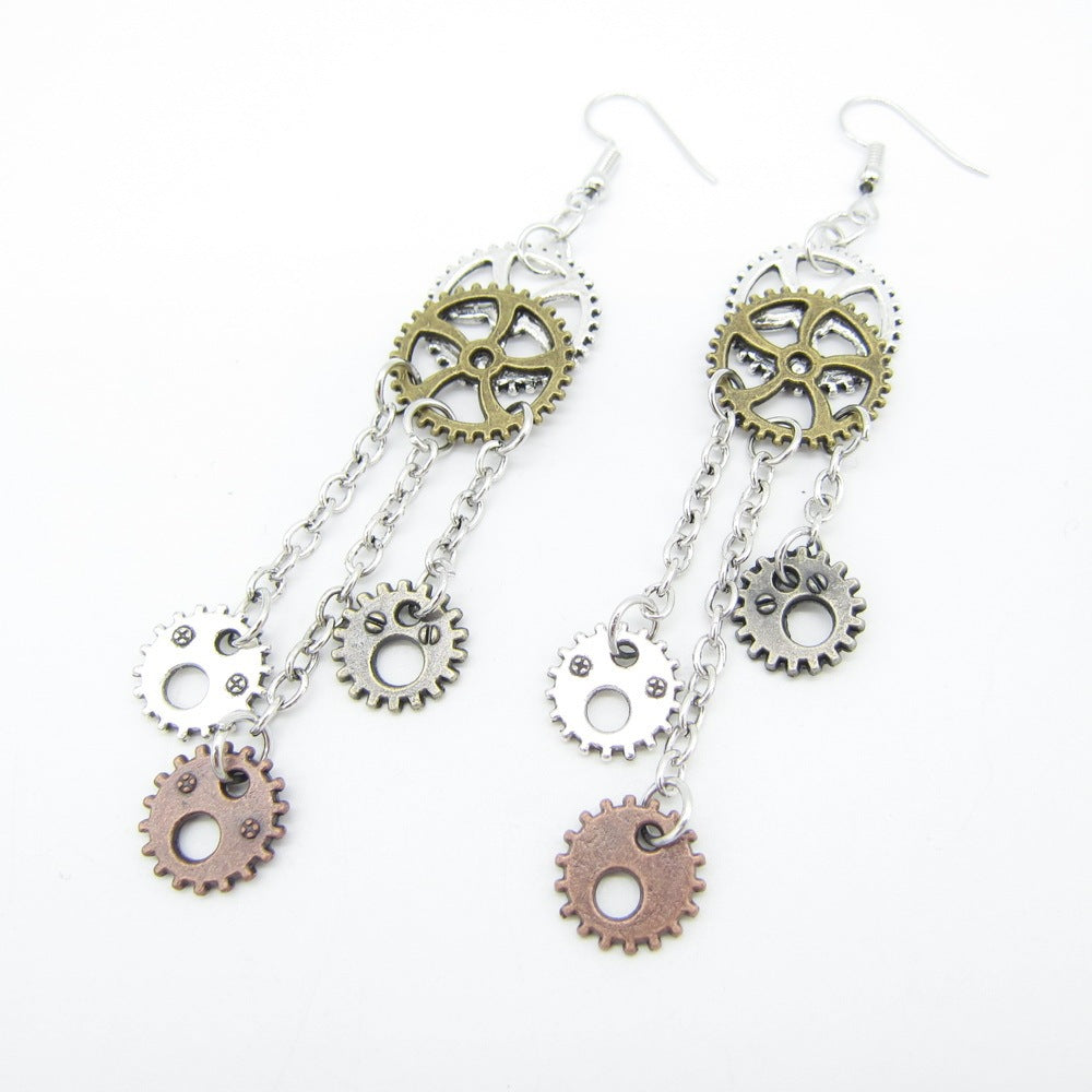 Discover Vintage Gear Earrings: Unique Steampunk Style for Every Occasion