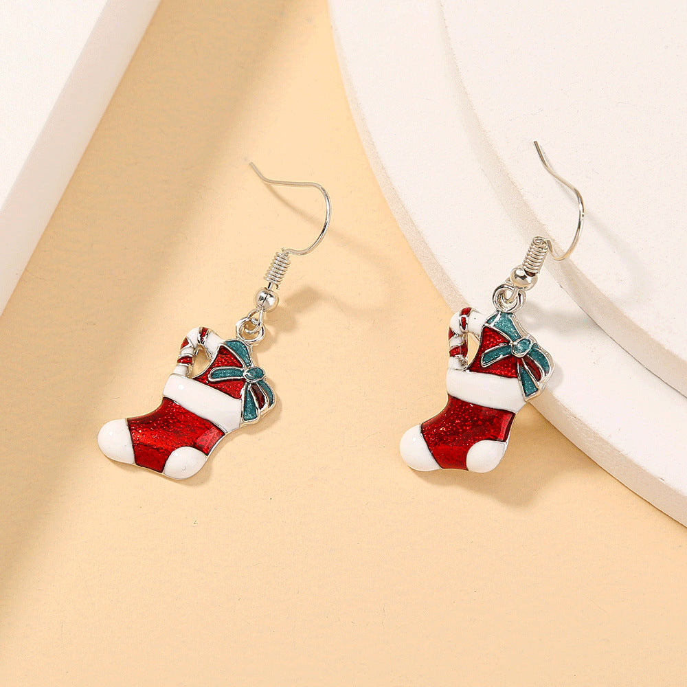 Celebrate Christmas Cheer: Adorable Earrings for Festive Holiday Style